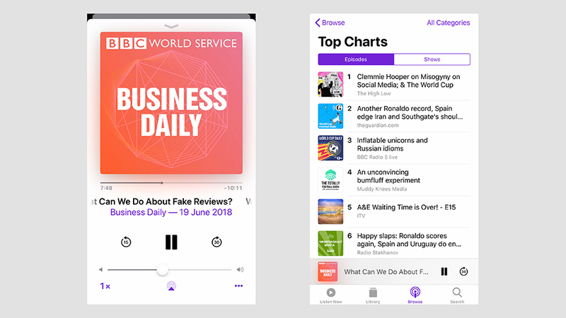 Apple Podcasts.